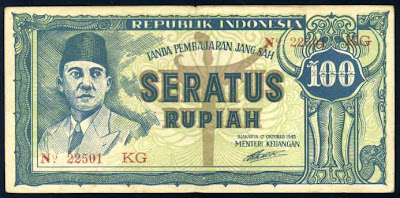 Kumpulan Uang Rupiah Indonesia Jaman Dulu