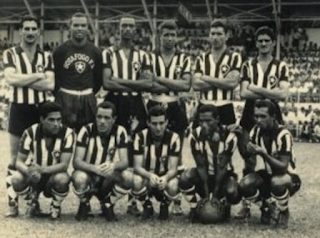 Botafogo Campeão do Torneio João Teixeira de Carvalho de 1958