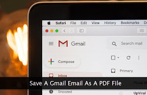 Gmail's web interface