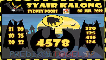 Prediksi Sydney Kalong Keramat Jumat 08-Juli-2022