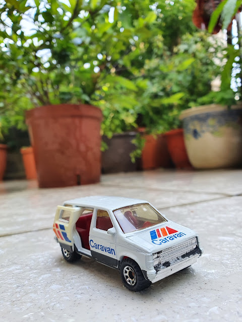 1984年火柴盒小汽車，道奇 Dodge Caravan，1984 Matchbox Dodge Caravan