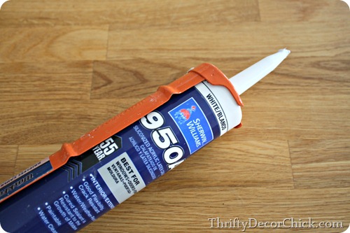 caulk for insulating