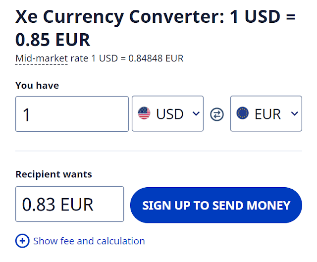 xe currency convert travel