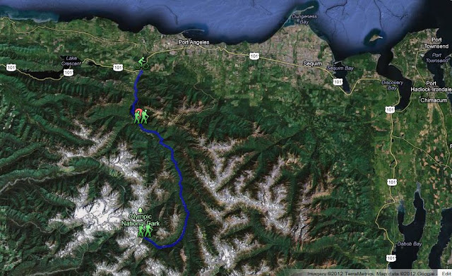 elwha trail map