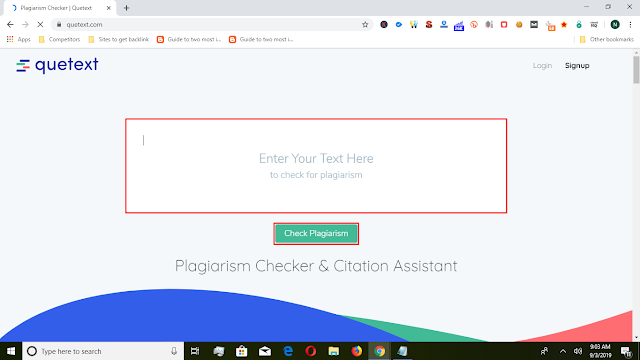 QueText-Plagiarism-Checker