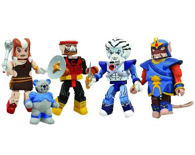 “ThunderCats Ho!” Thundercats Minimates Classic Box Set - Lynx-O, Robear Bert, Pumyra, Bengali & Ratar-O