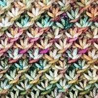 Featured Knitting Stitch. The Daisy flowrer stitch is a very easy stitch pattern! It looks complicated but isn’t.  