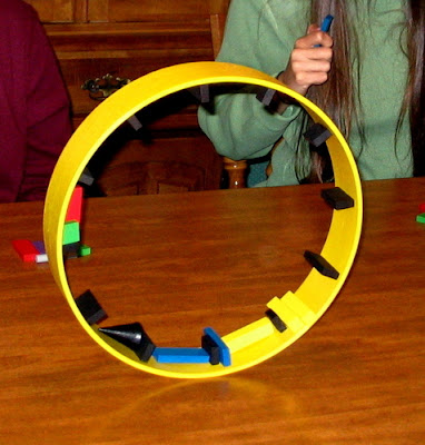 Hamsterrolle wheel in play