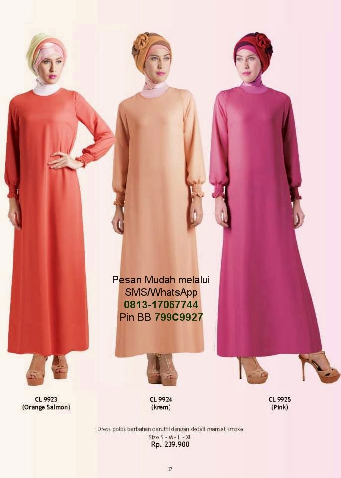 Butik Baju Muslim Terbaru 2018: Gamis Cantik Model Baju 