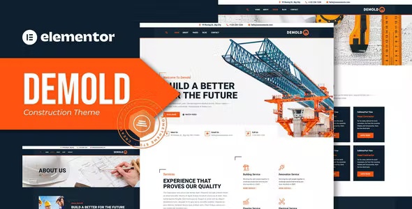 Best Construction Elementor Template Kit