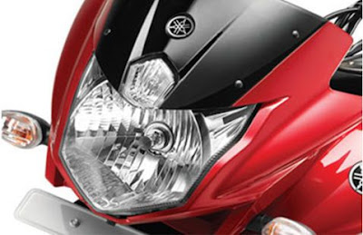 Yamaha Saluto 125cc Red front look