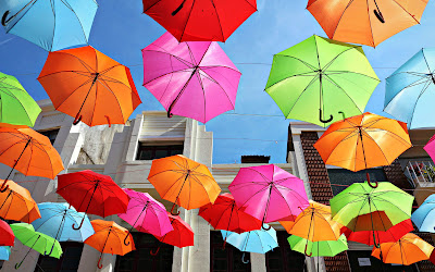 wallpapers Colorful Umbrellas