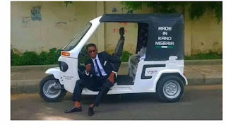 Faisal, Kano Man Builds Tricycle "KEKE" from Scratch