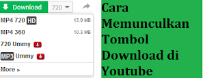 Cara Memunculkan Tombol Download di Youtube 100% Berhasil