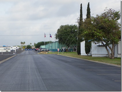 Leaving Alamo Rec Veh