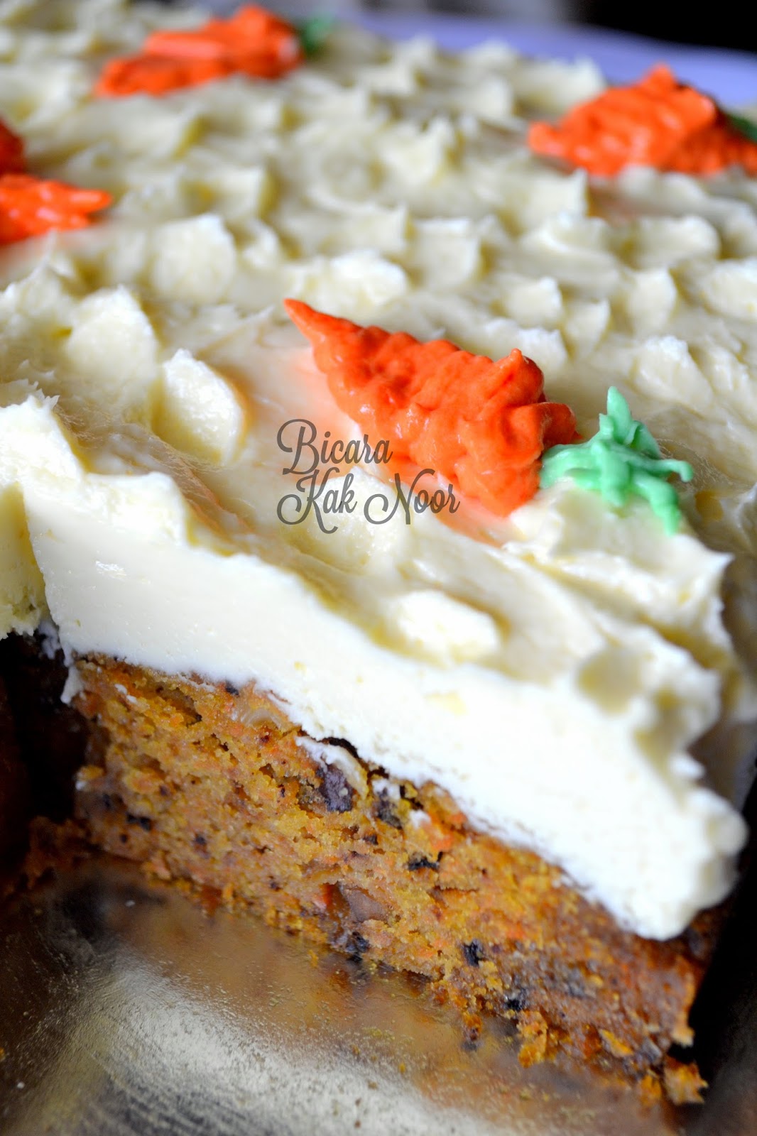 Carrot Cake Resepi Mat Gebu Yang Sedap - Dapur Kak Noor