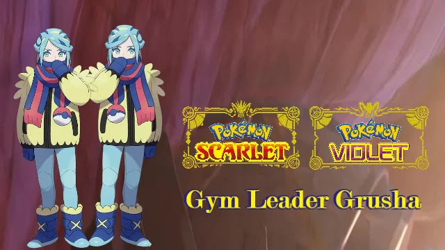 pokemon scarlet and violet characters, pokemon scarlet and violet gym leaders, scarlet and violet gym leader, Pokemon Gym Leader Grusha