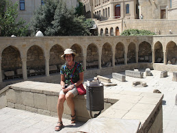 Bazaar in the old city of Baku