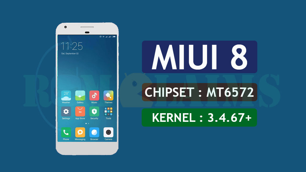 Miui 8 8.1.5.0 Custom Rom For MT6572 Kernel 3.4.67+ Kitkat