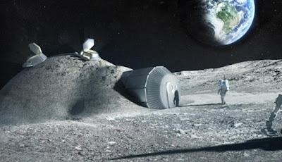 Membangun Pangkalan Di Bulan Pake Air Kencing Astronot?