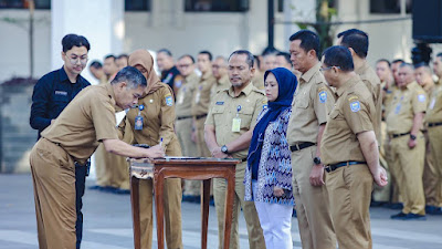 Teken Pakta Integritas, ASN Pemkot Bandung Komitmen Wujudkan Netralitas