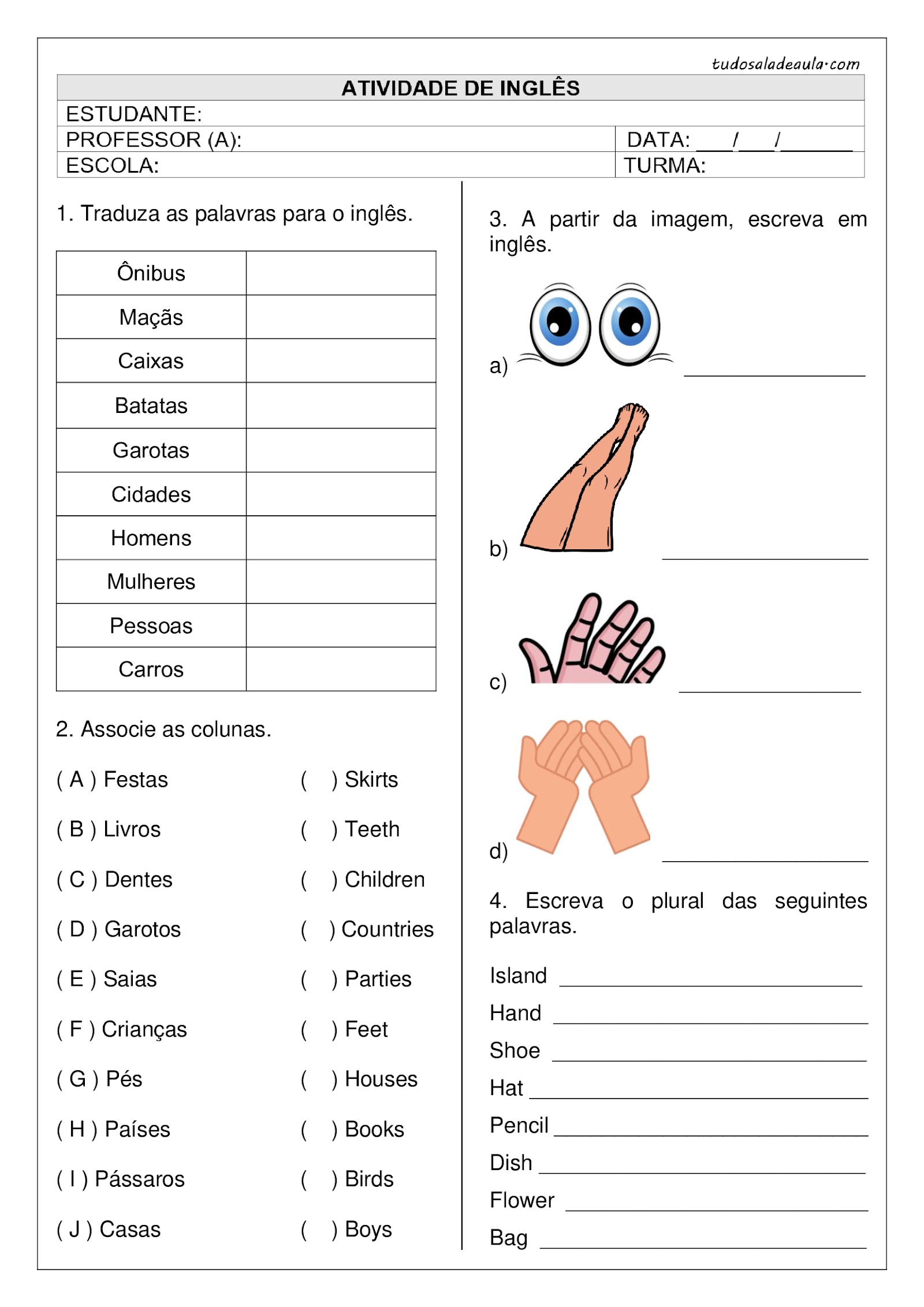 Caça Palavras Para Impressão Grátis. Atividade Ideal Para Aprendizado de  Novas Palavras da Lingua Portuguesa.