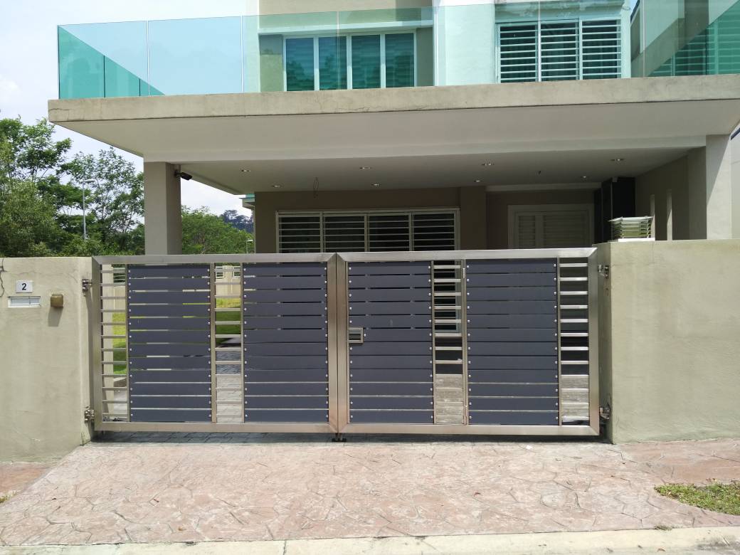 Malaysia Autogate System Specialist Stainless Steel Gate