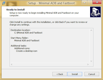 Install Minimal ADB and Fastboot