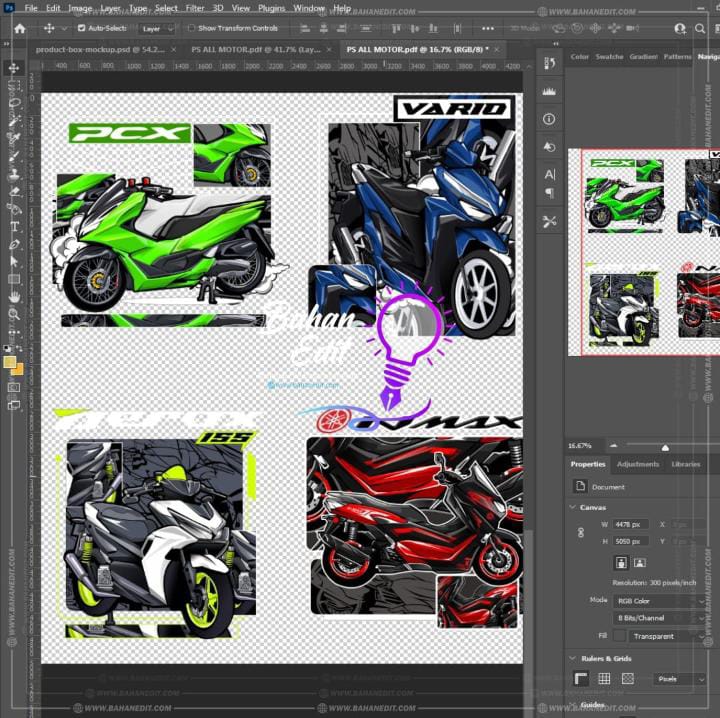 PAKET FILE DESAIN ALL MOTOR