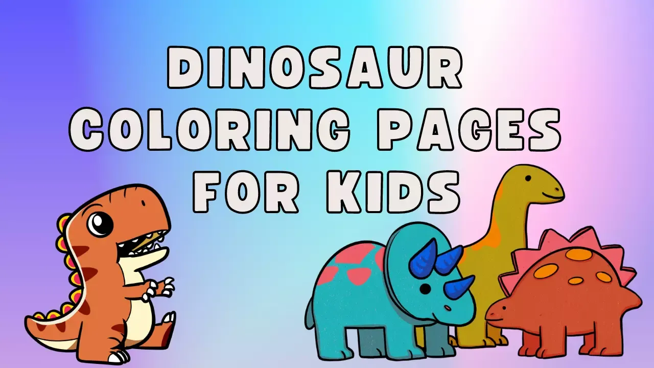 dinosaur coloring pages