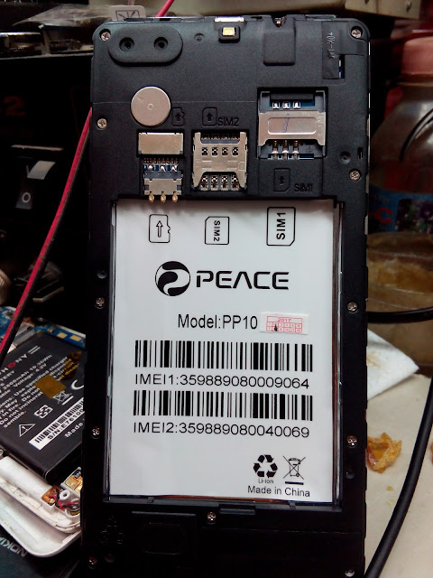 Peace PP10 Flash File MT6572 Nand 6.0 Firmware