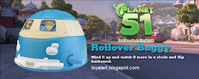Burger King Planet 51 toys 2009 - Rollover Buggy Toy
