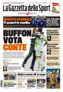 La Gazzetta dello Sport del 20 Marzo 2013 | ISSN 1120-5067 | TRUE PDF | Quotidiano | Sport
La Gazzetta dello Sport è un quotidiano sportivo italiano, con sede a Milano. Insieme al Corriere dello Sport - Stadio e Tuttosport, è uno dei tre principali giornali sportivi d'Italia. È il primo quotidiano sportivo per numero di lettori nell'Italia centro-settentrionale, ed uno dei maggiori quotidiani italiani per tiratura e diffusione.