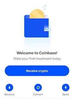 تطبيق محفظة Coinbase