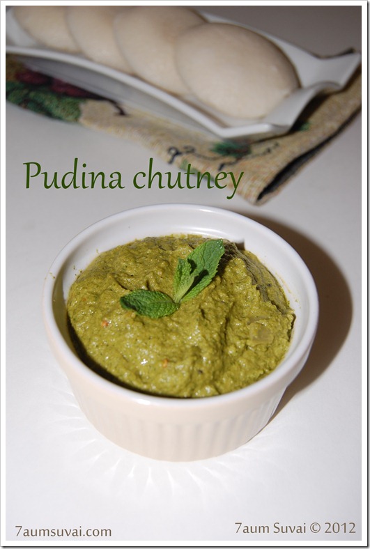 Pudina chutney