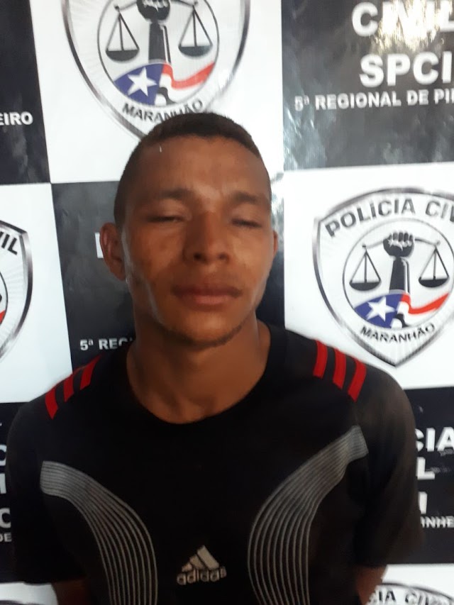 Homem que tentou estuprar irmã gravida de seis meses é preso pela Polícia Militar em Palmeirândia