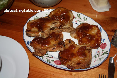 Fig Glazed Pork Chops