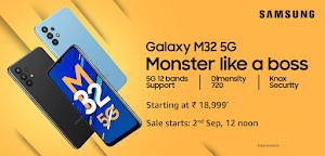 Samsung Galaxy M32 धांसू फीचर वाला 5G फोन, कीमत मात्र 18999