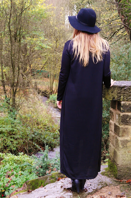 long black cardigan