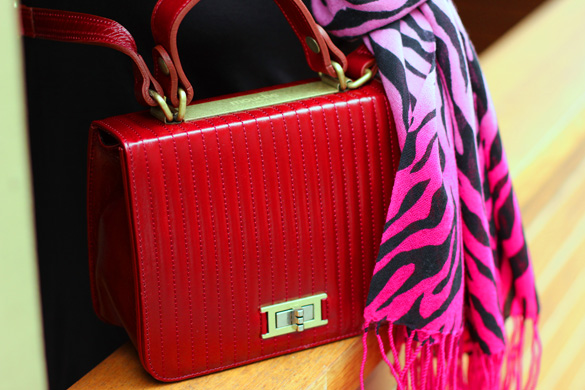 Mouche Red Doctor Bag
