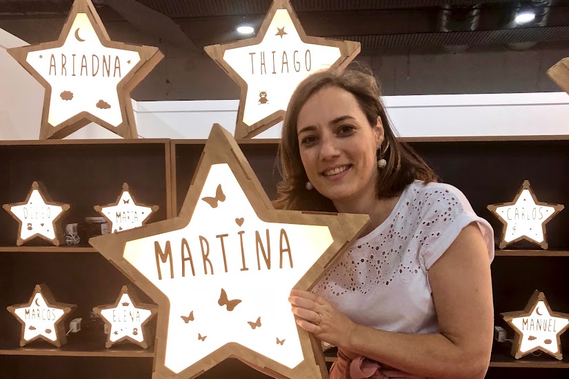 Con mi lámpara-estrella Vintiun