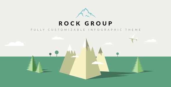 Rock Group v1.5 – Multipurpose Infographic Theme