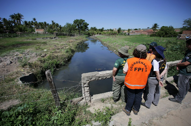 Fiscalização preventiva e integrada, força-tarefa flagra lançamento de esgoto em afluente do Rio São Francisco