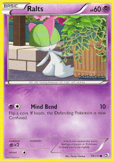 Ralts Legendary Treasures Pokemon Card