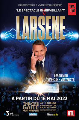 Larsene, le magicien au Théâtre de la Gaîté Montparnasse