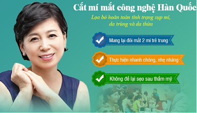 Chi phí phẫu thuật bấm mí mắt