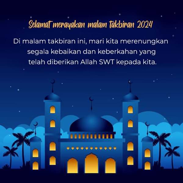 download ucapan selamat malam takbiran idul fitri 2024