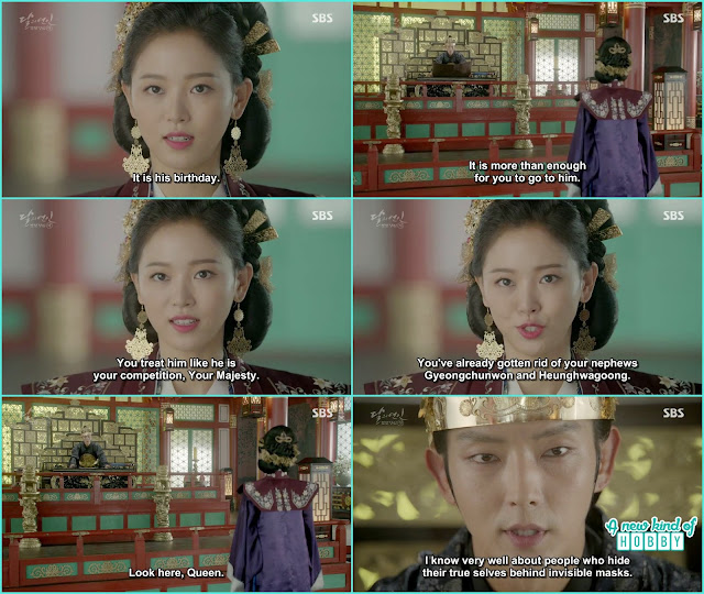  king wang so told Yeon Hwa He knew the true faces of the people behind the mask  - Moon Lovers Scarlet Heart Ryeo - Episode 20 Finale (Eng Sub)