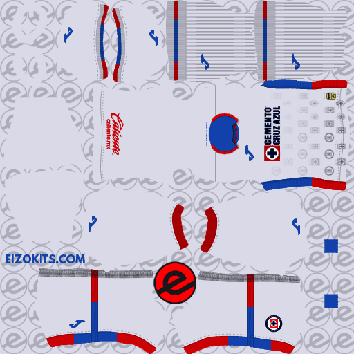 Cruz Azul DLS Kits 2023 - Dream League Soccer 2023 (Away)