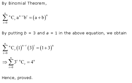 Solutions Class 11 Maths Chapter-8 (Binomial Theorem)